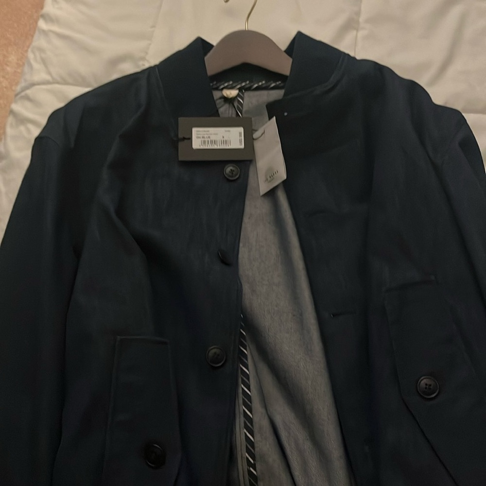 Ted Baker Conham Denim Look Bomber